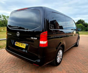 Black Mercedes 8 Seater Party Bus