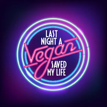 LAST NIGHT A VEGAN SAVED MY LIFE