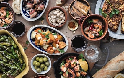Colourful Mediterranean Tapas Party at Your Home