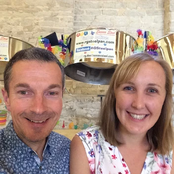 Rebekah and Graham Steel Pan Duo