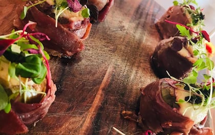 Beautifully Crafted Canapés Include Mini Yorkshire Pudding