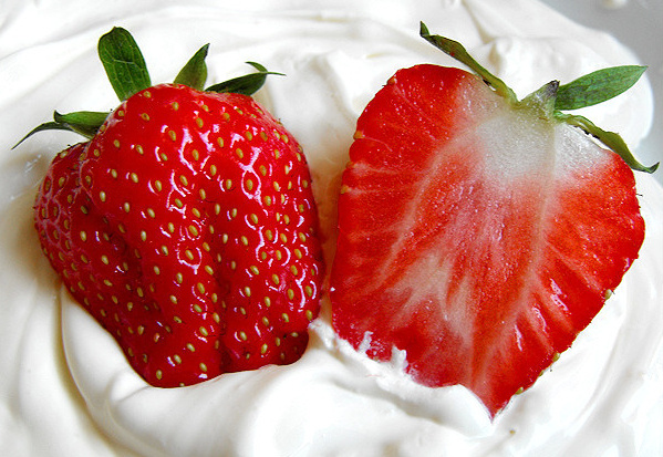 Luxury Strawberries & Cream Cart