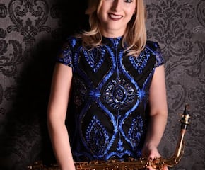 Saxophonist Clare Marie with Wide Repertoire & Styles