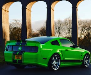 Arrive in Style in this One of Mustang GT 