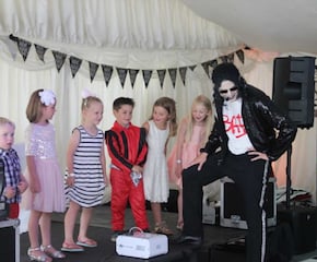 Michael Jackson Kid's Pop Party with UK's Number 1 Tribute David Boakes 