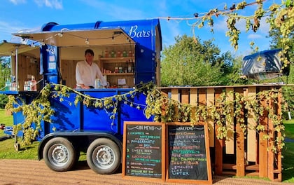 Horsebox Bar With Drinks Served to Your Tastes
