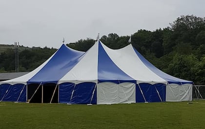 Big Top Tent Hire with 600 Capacity Standing