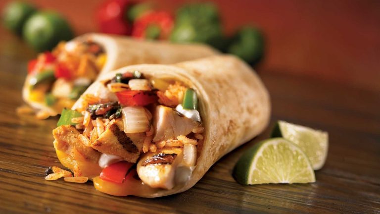 Mexican Street Food Burrito Bar with Chips or Nachos