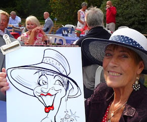 Fun & Fabulous Likeness Pictures by Traditional Caricaturist Soozi