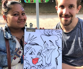 Fun & Fabulous Likeness Pictures by Traditional Caricaturist Soozi