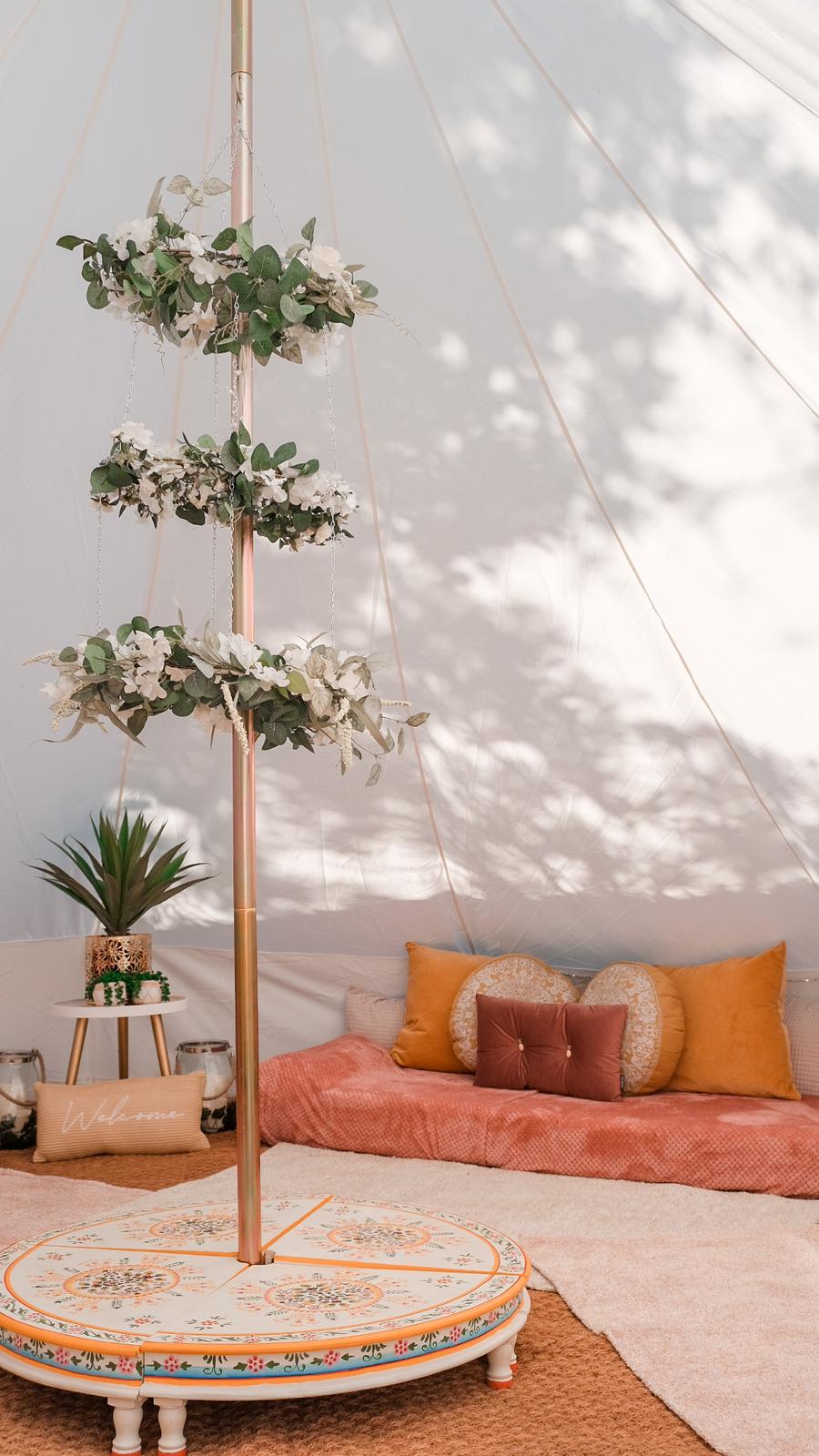 5-Meter Chill Out Bell Tent Lounge