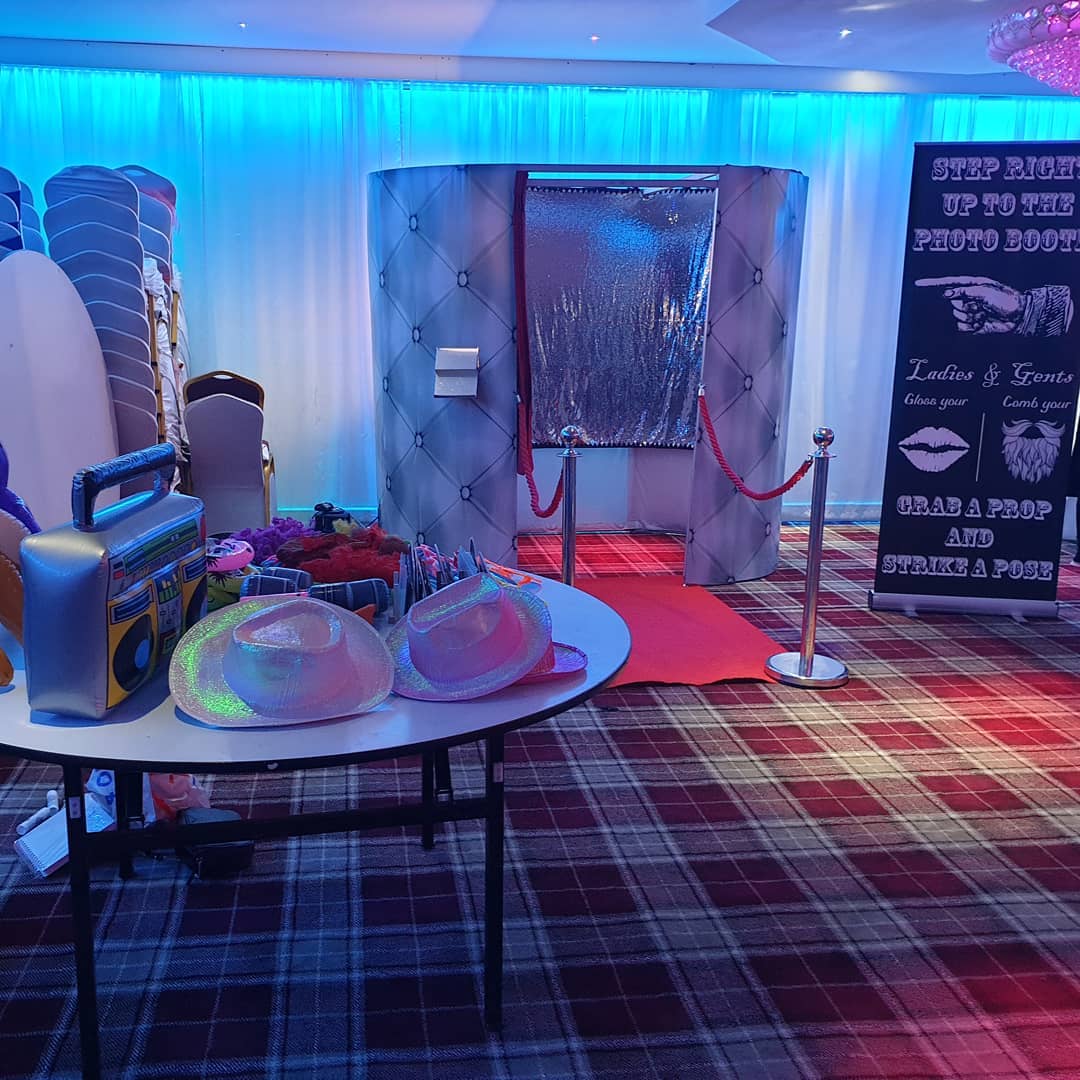 Hours of Fun with Our Enclosed Photo Booth