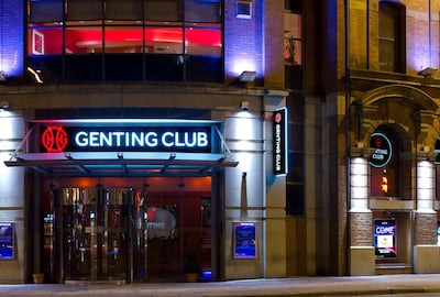 Genting Club Manchester for hire