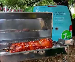 Chef's Special Hog Roast with Crackling, Rolls & Apple Sauce