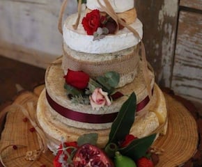 Show Stopping Cheese Tower with Crackers & Chutney's
